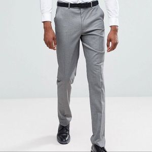 ASOS Slim Gray Dress pants